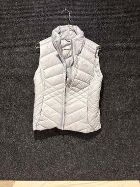 THE NORTH FACE Women's Vest GOOSE DOWN 550 Size Small Icy Blue